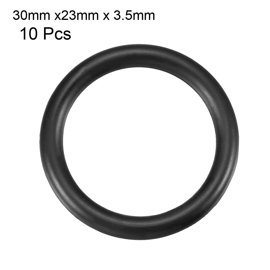 Unique Bargains Nitrile Rubber O-Rings 30mm OD 23mm ID 3.5mm Width