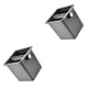 thumbnail image 3 of Kearding Cubo de polvo de café de cocina antideslizante, máquina herramienta de plástico Negro 0.95L 2piezas, 3 of 4