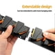 thumbnail image 3 of Fishing Rod Holder for Garage Wall, Vertical Fishing Pole Rack Wall Mounted Fishing Rod Storage Org, 3 of 5