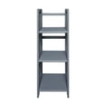 thumbnail image 6 of Casual Home 3-Shelf Folding Bookcase 14" Wide, Slate Gray, 6 of 15