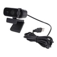 thumbnail image 1 of Computer Web Camera, Accurate Autofocus Webcam Integrated Cover Design Remote Control  for Work, 1 of 7