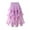 Womens skirts-Purple, variant on New Trendy!Brilliant Womens Dresses Women Irregular MultilayerGauze High Waisted Large Skirt Hem Gentle Skirt Purple F