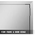 thumbnail image 4 of VEVOR Double Access Bbq Door 24x24 Outdoor Kitchen Drawer Polished Modern Frame, 4 of 9