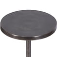 thumbnail image 3 of Bowery Hill Farmhouse Aluminum Drink Table in Antique Nickel, 3 of 5