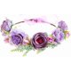 thumbnail image 1 of Women Rose Flower Headband Floral Crown Garland Halo Wedding Festivals Photo Props, 1 of 4