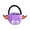 A003- Style D, variant on Halloween Candy Bucket, Trick Or Treat Bag, Halloween Party Favors for Student, Halloween Bags for Candy, 8X7 Inch Cartoon Pirate Skeleton Plush Halloween Fabric Treat Container