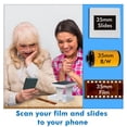 thumbnail image 2 of KLIM K2 - Escáner de película móvil de 35 mm + nuevo 2024 + escáner positivo y negativo + escáner de diapositivas + escáner de fotos + kit de desarrollo de película a color de 35 mm esencial + tu, 2 of 5