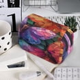 thumbnail image 7 of Kdxio Colorful Butterfly Cluster for Double Compartment Pen Case Oxford Organizer with Zipper Pockets for Students Artists, 7 of 7