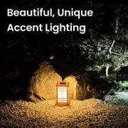 Techko Solar Zen Lantern – Amber or White Light (15.6high)