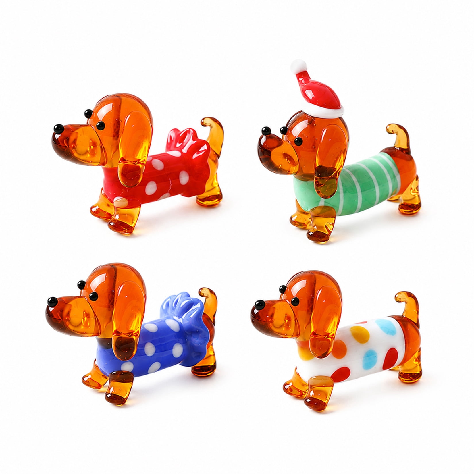 Li'l Woodzeez Miniature Animal Figurine Set - Daintypaw Cat Family