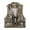 Brown, variant on ZVNAΖH Men's Camouflage Outdoor Work Safari Fishing Travel Photo Cargo Vest Multi Pockets Breathable Waistcoat Jacket