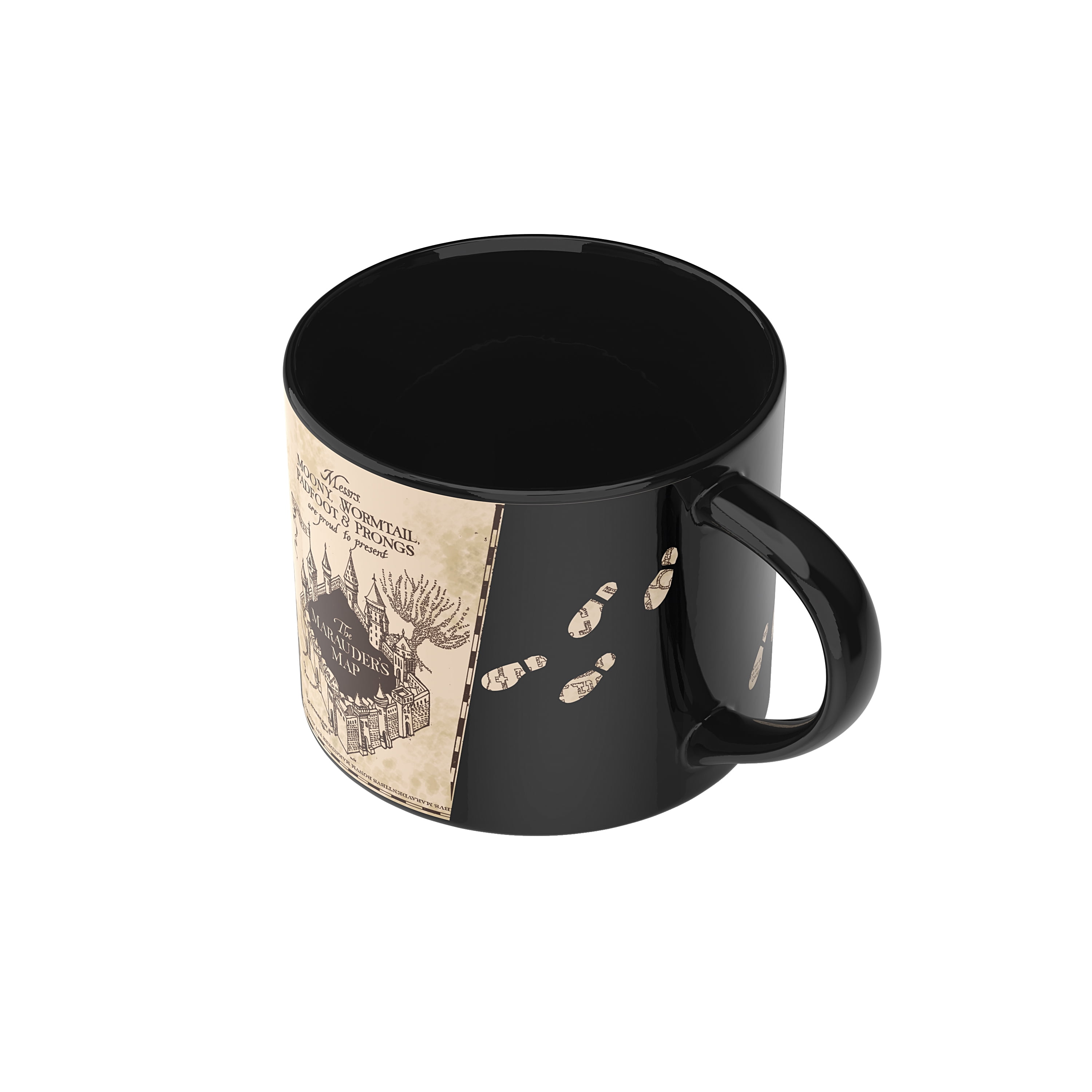 Zak Designs 15oz Harry Potter Marauders Map Color Change Ceramic Modern Mug