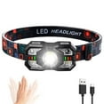 thumbnail image 5 of Yucurem Led Induction Headlamp Motion Sensor Usb Charging Flashlight for Outdoor Camping Camping Lamp (Black), 5 of 10