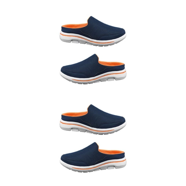 Toboganes Minnieouse 1 par de sandalias transpirables de diseño Simple para fiestas de verano naranja azul talla 39 2piezas
