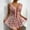 Pink, variant on Xysaqa Women's Mesh Nightgown Teddy Pajama Lingerie Dress Heart Printed Lace Babydoll Mini Nightdress S-3XL