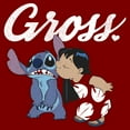 thumbnail image 2 of Womens Lilo & Stitch Gross Kiss T Shirt, 2 of 4