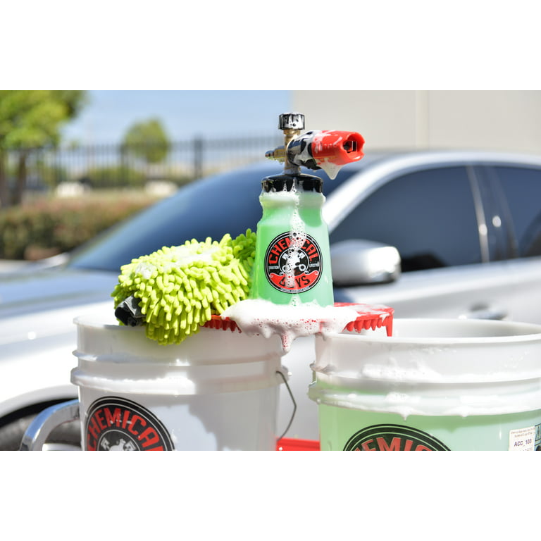 Chemical Guys EQP324: TORQ Big Mouth Foam Cannon, 34 oz. Bottle, Max  Release Bezel, Adjustable Spray Pattern