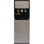 Bottom Loading Water Cooler Dispenser 5 Gallon Bottle Hot Water Dispenser with 3 Temperatures Settings, Water Cooler for Home Office Use, Silver Grey