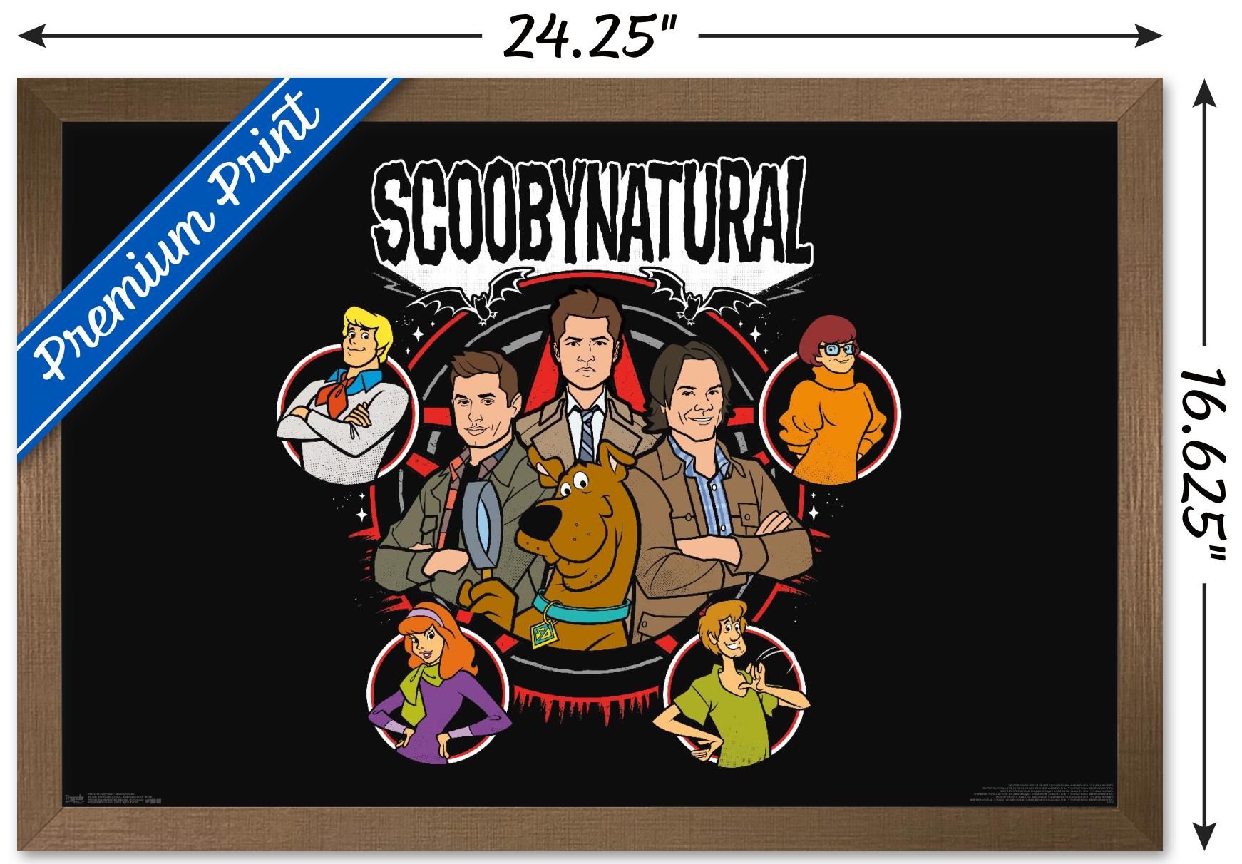 Scooby-Doo - Scoobynatural Wall Poster, 14.725" x 22.375", Framed