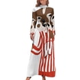 thumbnail image 1 of Vestido largo Bucky Badger & Culvers Ropa de verano para mujer Vestido de noche, 1 of 4