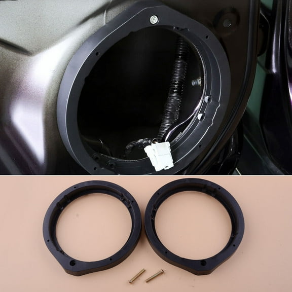 2x Front Speaker Mount Adapter Brackets Spacer Fit for for Honda Civic Accord 06-12