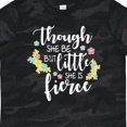 thumbnail image 4 of Inktastic Though She Be but Little She is Fierce Shakespeare Girls Toddler T-Shirt, 4 of 5