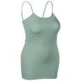 thumbnail image 2 of Essential Basic Women's Basic Casual Long Camisole Cami Top Regular and Plus Sizes, 2 of 4