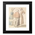 thumbnail image 2 of Samuel Scott 15x17 Black Modern Framed Museum Art Print Titled - The Gossips, 2 of 5