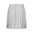 thumbnail image 5 of VBTAPA Women Cute Summer Skirt Wrinkle Free Satin Silk A-line Skirts Boho Floral Print Mini Skirt Daily Work Wear Gray L, 5 of 6