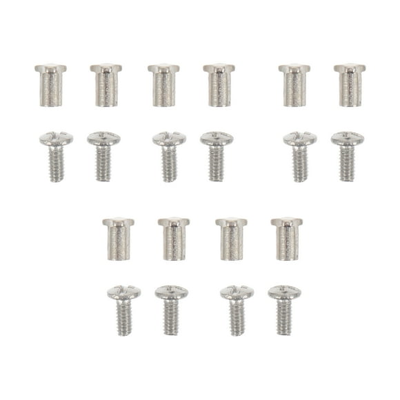 ColoMX 2 juegos Gafas Tornillos Piezas Reemplazo de gafas Accesorios de gafas