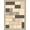 Beige Grey, Pattern 2, variant on ODIKA Geometric Spotted Patchwork Interlocking Mosaic Abstract Blocks for Playroom, Bedroom, Reading Nook, Pet Friendly & Kids Safe Play