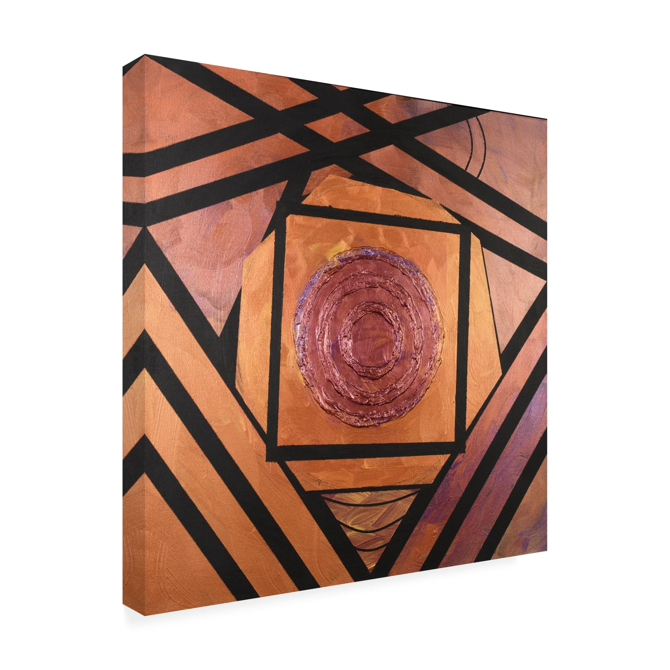 Canvas Wall Art - Roxy Wuz Here 'Just Royal' Wall Art for Living Room, Bedroom, or Office Décor by Trademark Fine Art - 24 x 24 Inches