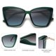 thumbnail image 5 of Gafas de Sol SOJOS SJ2206 Para Mujer Polarizadas en Verde Lechoso, 5 of 6