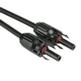 thumbnail image 3 of TOPINCN 1 Pair Y Type Male Female MC4 Connector Solar Panel Extension Cable PV Wire Adapter, Solar Panel MC4 Connector, Solar PV Cable, 3 of 8
