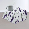 thumbnail image 6 of Fotbe Lavender Flowers Pattern Premium Towels , (27.5x16in) Lightweight and Highly Absorbent Quick Drying Microfiber Towel, Perfect for Daily Use, 6 of 6
