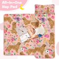 thumbnail image 4 of Golden Retriever with Flowers Toddler Nap Mats for Kids Preschool,Sleeping Mat Bag or Kids,Toddler Sleeping Bag,Toddler Nap Mat or Daycare, 4 of 6