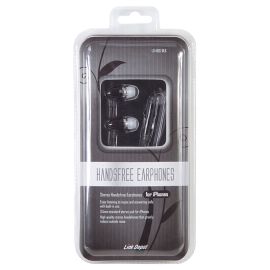 Link Depot Stereo Handsfree Earphones, for iPhones