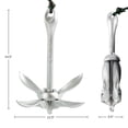 thumbnail image 6 of RAD Sportz 5.5lb Kayak Anchor for Paddle Board, Canoe or Jet Ski, Silver, 6 of 6