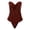 Brick Red, variant on Pink Corset Tops For Women Court Style Boned Waist Cinching Bustier Tummy Control Push Up Bust Support Everyday Wear Body Shaper Bustier Top M