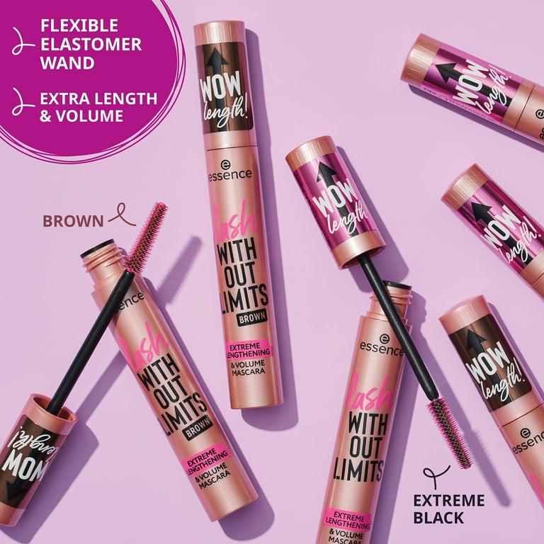 essence Lash Without Limits Brown Extreme Lengthening & Volume