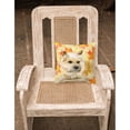 thumbnail image 2 of Carolines Treasures BB9951PW1818 Cairn Terrier Fall Fabric Decorative Pillow  18H x18W multicolor, 2 of 2
