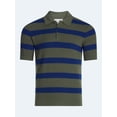 thumbnail image 5 of Free Assembly Men's Textured Polo Sweater with Short Sleeves, Sizes S-3XL, 5 of 6