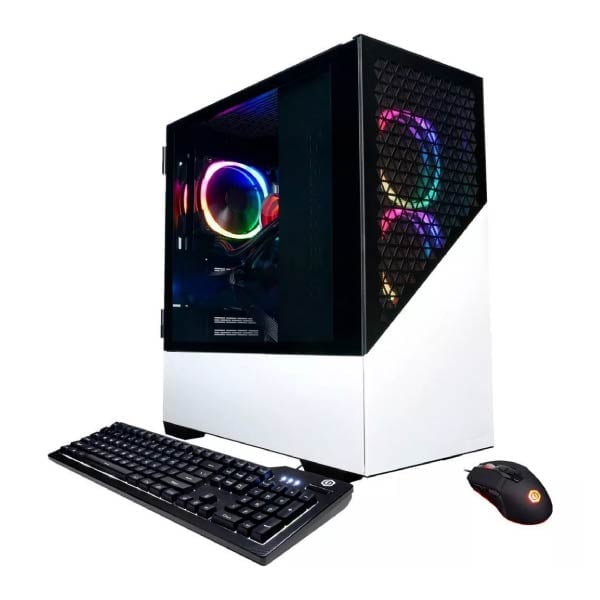 Pc gamer Cyberpower; AMD Ryzen 7 7700, 16GB RAM, 1TB SSD, Ge force RTX 3070; Blanca (Reacondicionada)