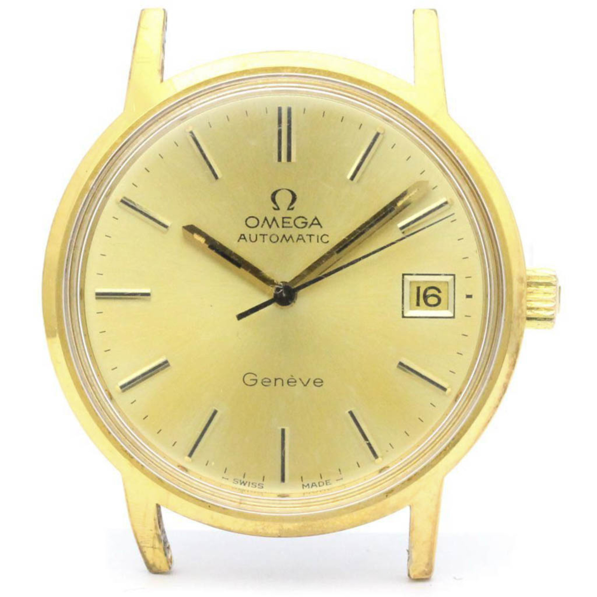 Authenticated Used Vintage OMEGA Seamaster Cal 1012 Gold Plated Watch