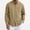 Khaki, variant on Gamivast Button Down Shirts for Men Long Sleeve Casual Dress Shirts with Chest Pocket Classic Fit Collared Tops Lightweight Comfortable Office Work Business Everyday
