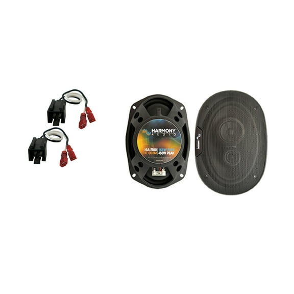 Fits Dodge Neon 2002-2006 Rear Deck Replacement Speaker Harmony HA-R69 Speakers