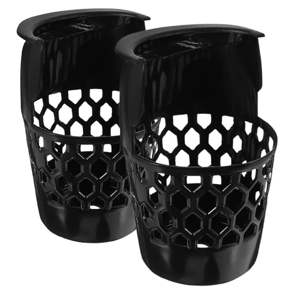 OUNONA 2PCS Plastic Pool Table Net Basket Replacement for Billiard Balls Storage and Accessory Holder