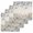 Beige, variant on Blue Beige Coastal Kitchen Dish Towels for Drying Dishes Set of 2, Beach Starfish Summer Eucalyptus Retro Waffle Weave Microfiber Hand Tea Bathroom Towels Quick Dry & Absorbent Towel 15.7x23.6