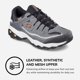 thumbnail image 3 of Zapatillas de moda Skechers Afterburn M. Fit para hombre de cuero, 3 of 7