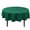 Emerlad Green, variant on White Round Tablecloth 60 Inch - Waterproof Stain Resistant Spillproof Polyester Fabric Table Cloth for Dining Room Kitchen Parties